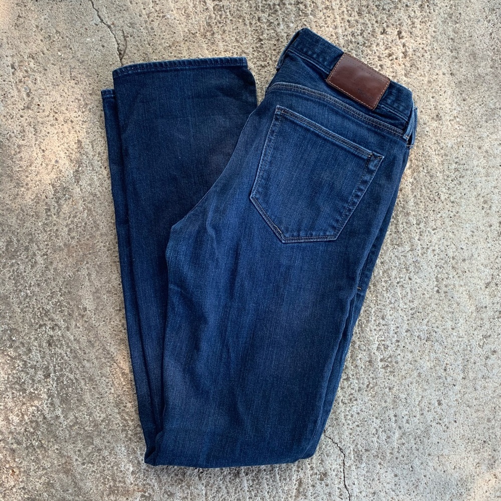 Madewell Rail Straight Jeans